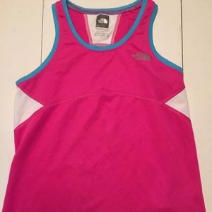 North Face Girls Tank Top Large Athletic Top